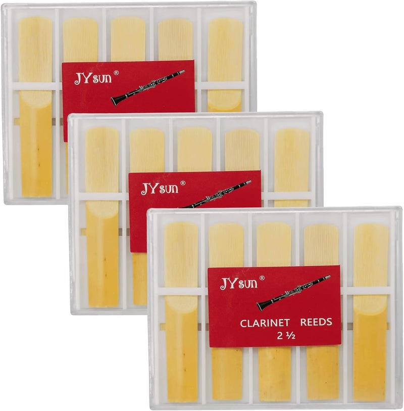 JYsun Clarinet Reeds 2.5 Strength 30pcs - Image 1